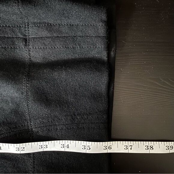 Helmut Lang Sonar Dress Sz XS Petite Black Wool V Neck Minimalist Event Feminine - Picture 12 of 13